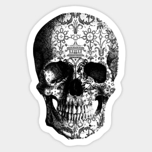 Lace V.24 Skull Sticker